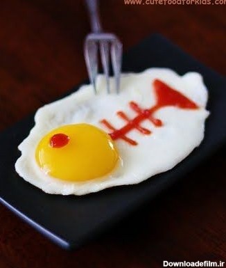 تزیین صبحانه - ایده هایی برای پخت نیمرو - مجله تصویر زندگی