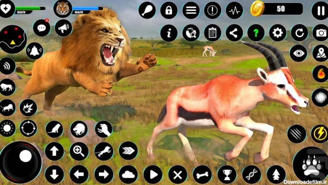 بازی بازی پرواز با شیر جنگل | بازی جدید - دانلود | بازار