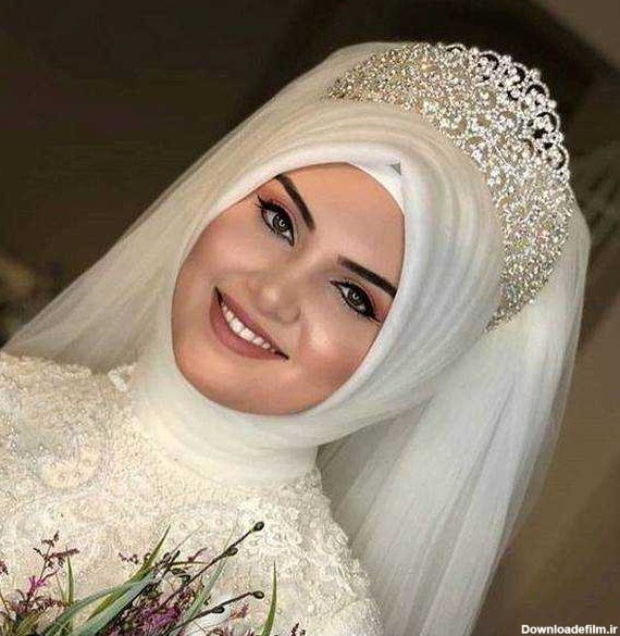 عکس عروس ایرانی با حجاب