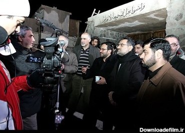 بازدید سید محمد حسینی و حمیدرضا مقدم فر از پشت صحنه فیلم (چ)
