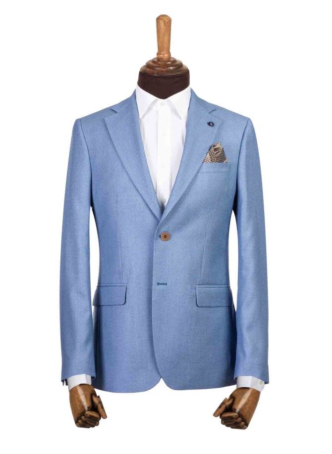 کت تک مردانه آبی ال سی من 186 | فروشگاه اینترنتی ال سی من