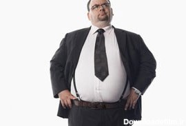 مردان چاق چگونه لاغر به نظر آیند
