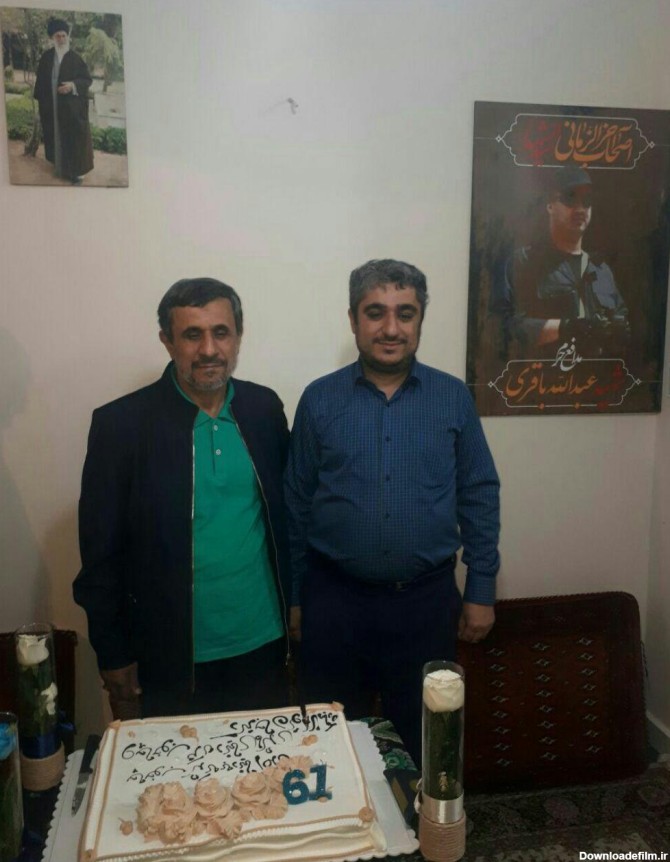 جشن تولد احمدی نژاد (عکس)