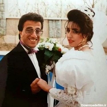 تصویری جالب از عروسی بازیگر معروف 28 سال پیش!