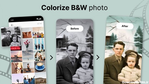 اسکرین شات برنامه Colorize it - Colorize Black and White Photos تبدیل عکس قدیمی به جدید 3