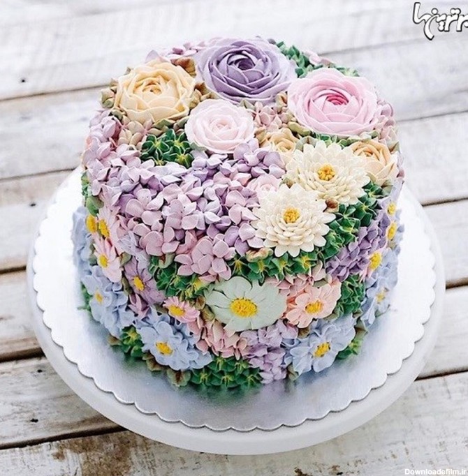 زیباترین کیک های بهاری