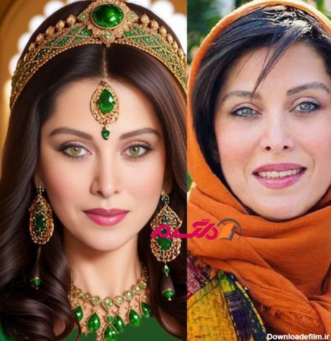 بازیگران زیبای ایرانی اگر هندی بودند، چه شکلی می‌شدند؟!