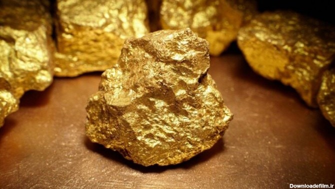 عکس طلا در معدن