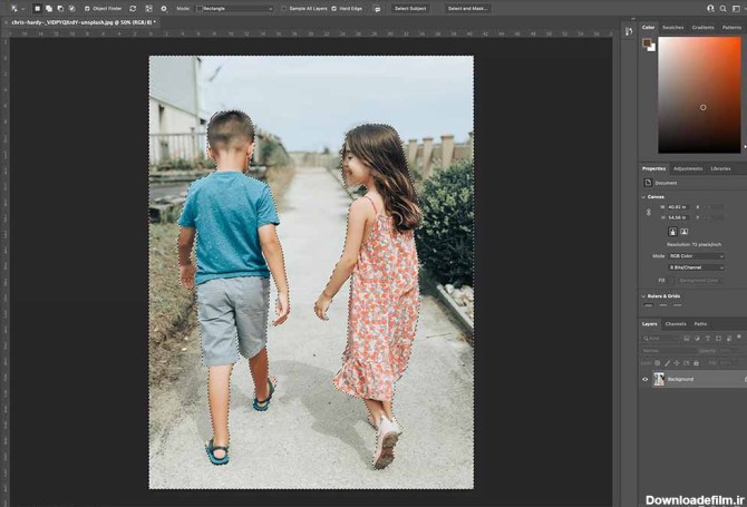 دورگیری عکس در فتوشاپ؛ انتخاب سوژه و حذف پس‌زمینه به 7 روش مختلف