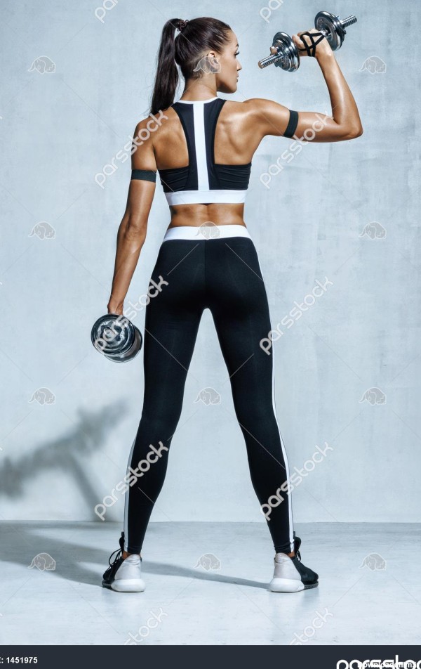 عکس زن ورزشی خارجی
