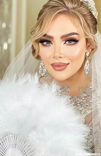 ۴۵ مدل آرایش عروس ایرانی، بسیار جذاب و شیک - دترلند