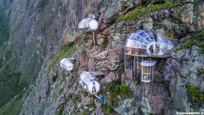 عکس هایی از هیجان انگیزترین و ترسناک ترین هتل جهان