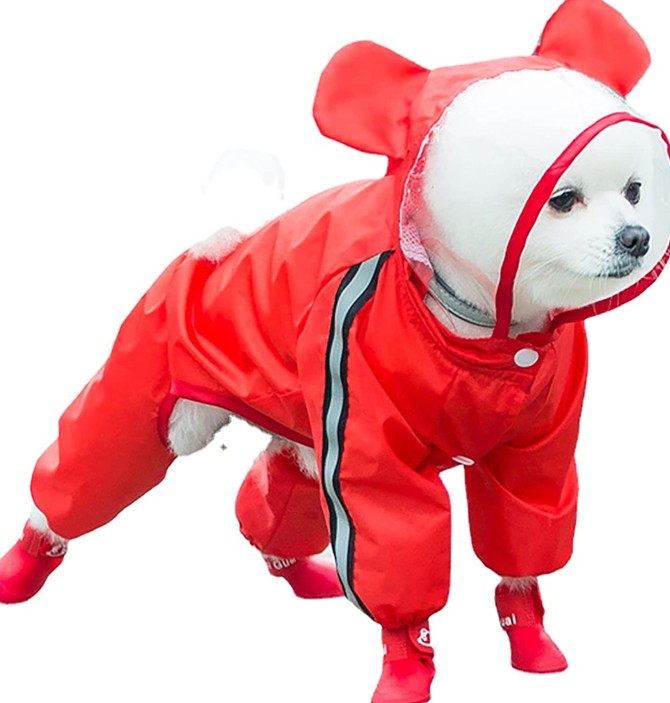 لباس سگ،لباس گربه، ژاکت زمستانی سگ، شنل بارانی سگ،کت بارانی ...