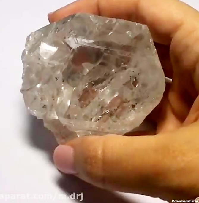 الماس راف 1109 قیراطی از معدن