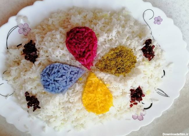طرز تهیه تزیین برنج ساده و خوشمزه توسط Noshin Grami - کوکپد