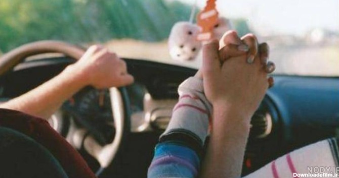 عکس عاشقانه داخل ماشین ایرانی