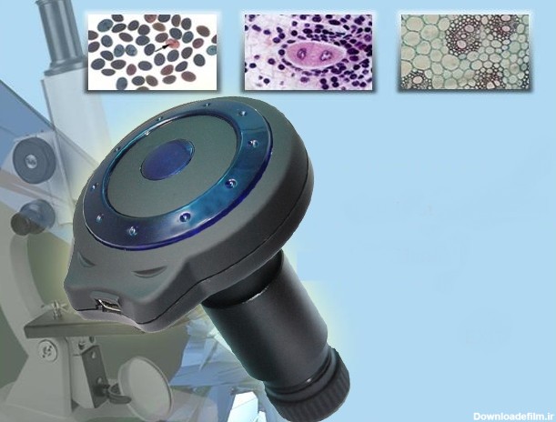 چگونگی گرفتن عکس یا فیلم از نمونه مورد مشاهده در میکروسکوپ ...