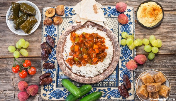 تصویر با کیفیت غذا و خوراکی های ایرانی