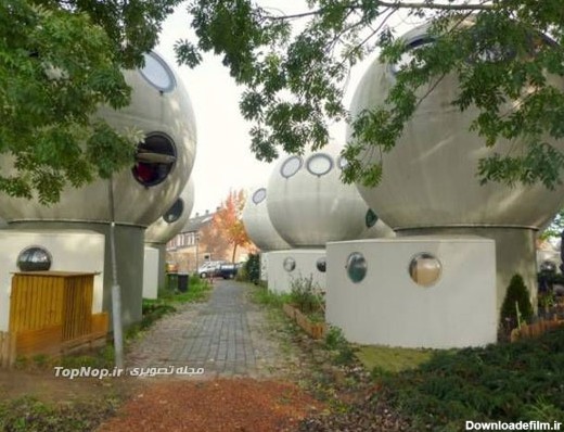 عکس: خانه های فضایی در کشور هلند