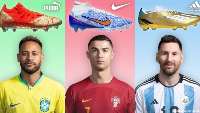 کفش بازیکنان برتر جام جهانی 2022