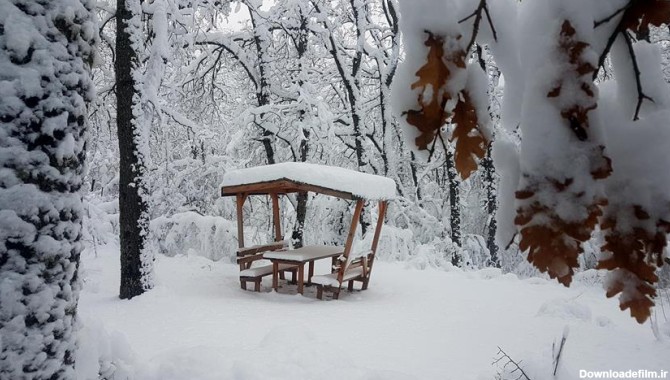 منظره زیبای زمستانی در شمال غرب ترکیه