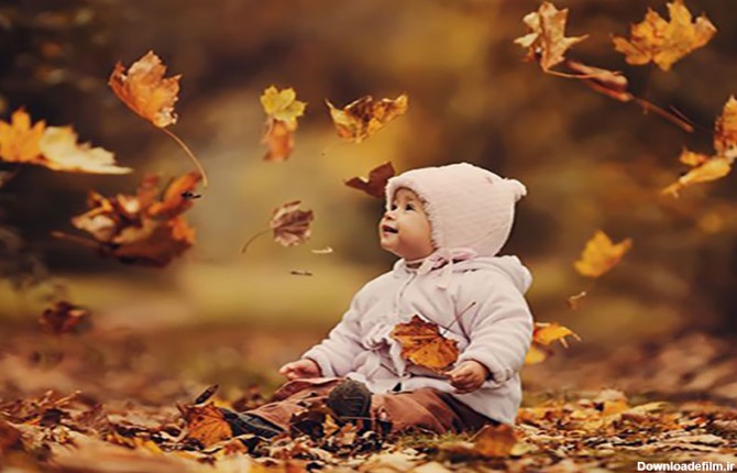 عکاسی کودک در پاییز | ایده های ناب ژست عکاسی پاییزی کودکان | گالری ...