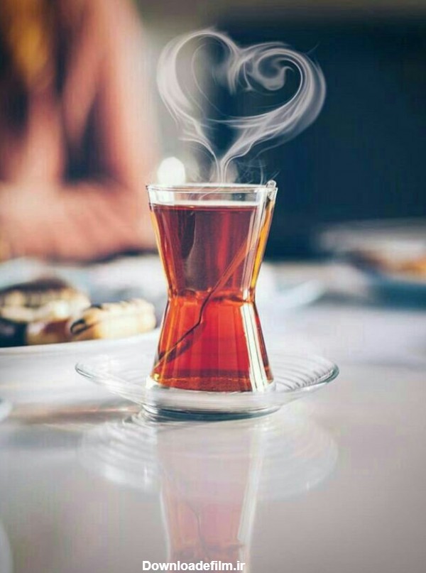 چای صبحانه ام را فقط با طمع عشق تو شیرین میکنم - عکس ویسگون