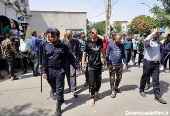 مشرق نیوز - عکس/بازسازی صحنه جرم اراذل و اوباش خیابان نواب قزوین