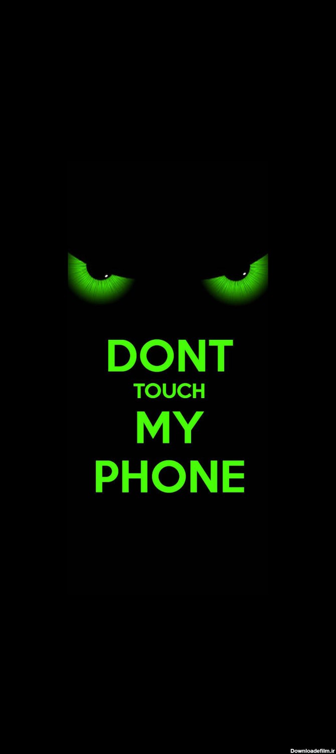 Dont Touch Scary Lock Screen Wallpaper - Gnome-look.org