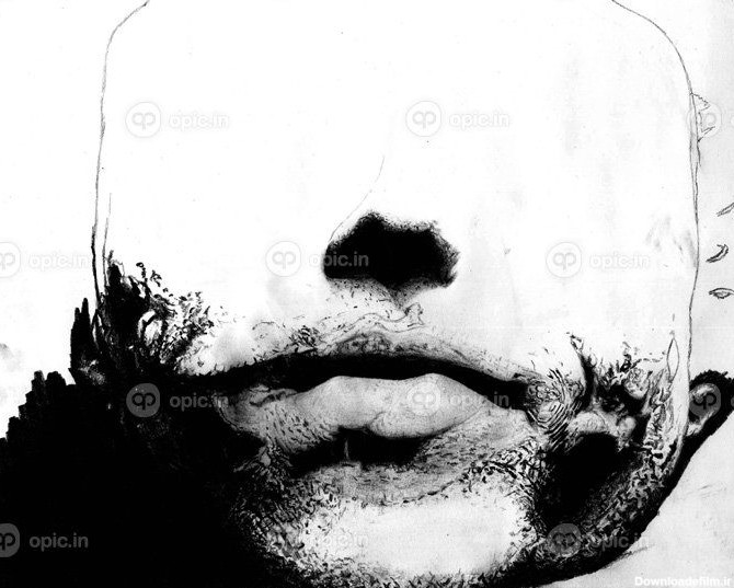 دانلود والپیپر نقاشی سیاه و سفید تصویر سیاه و سفید عکس تک ...