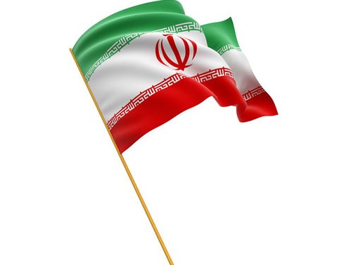 عکس با کیفیت از دکل گاز و پرچم ایران