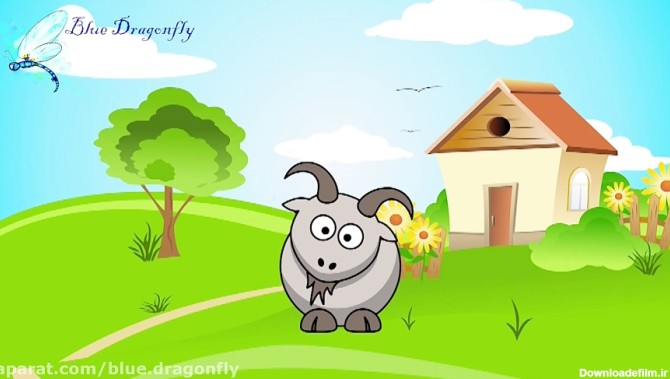آموزش حیوانات به کودکان-صدای حیوانات با کارتون فارسی و انگلیسی-کلیپ حیوانات