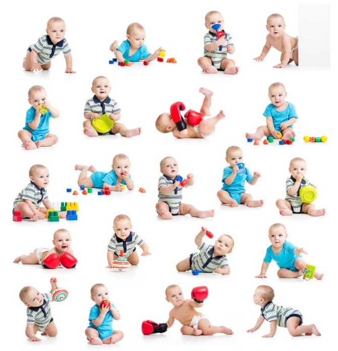 دانلود تصویر با کیفیت نوزاد در حالت های متفاوت