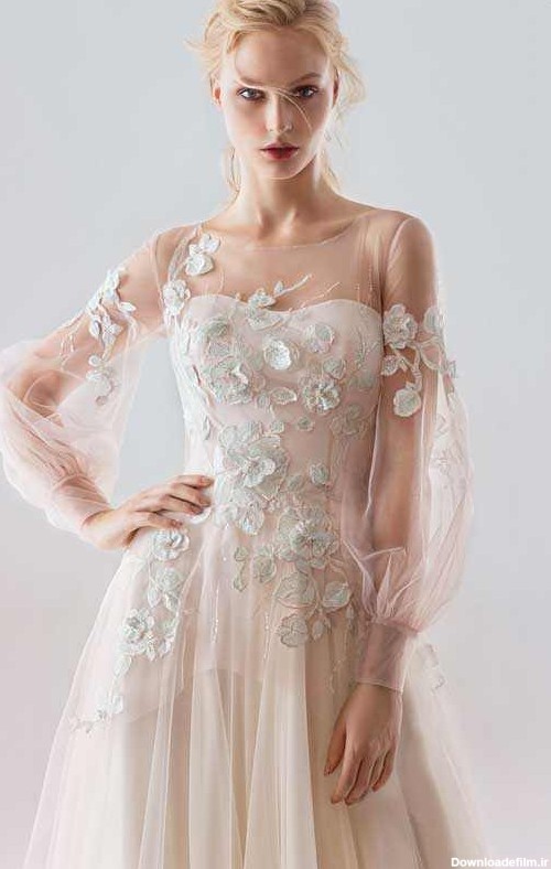 جدیدترین مدل لباس عروس رنگی و شیک برند اروپایی • مجله تصویر زندگی