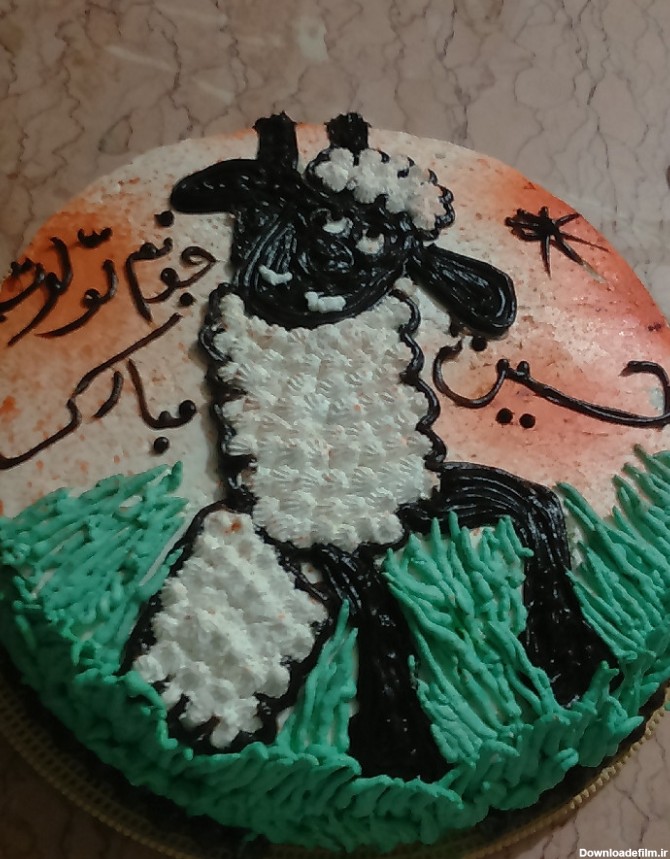 عکس کیک تولد حسین جونم