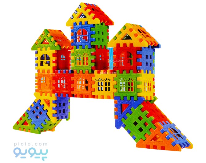 خانه سازی کودک و انواع بلوک لگو خانه سازی و اسباب بازی ساختنی