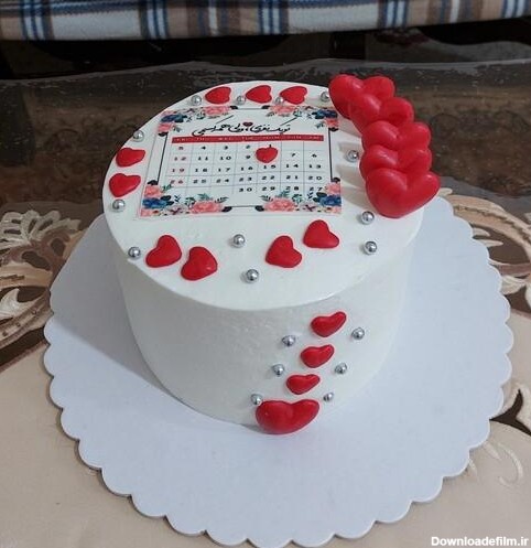 خرید و قیمت کیک عاشقانه کیک تولد عاشقانه کیک تولد همسر از ...