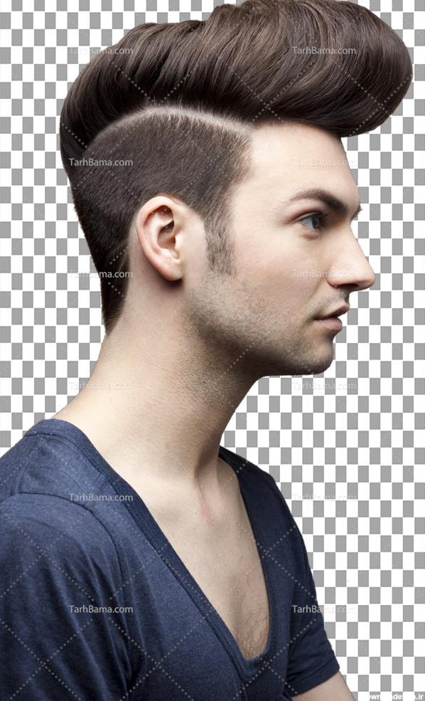 تصویر با کیفیت مدل موی مردانه بدون پس زمینه