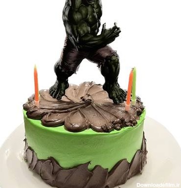 کیک تولد پسرانه🎉🥳🤦🏻‍♀️ Hulk Birthday Cake