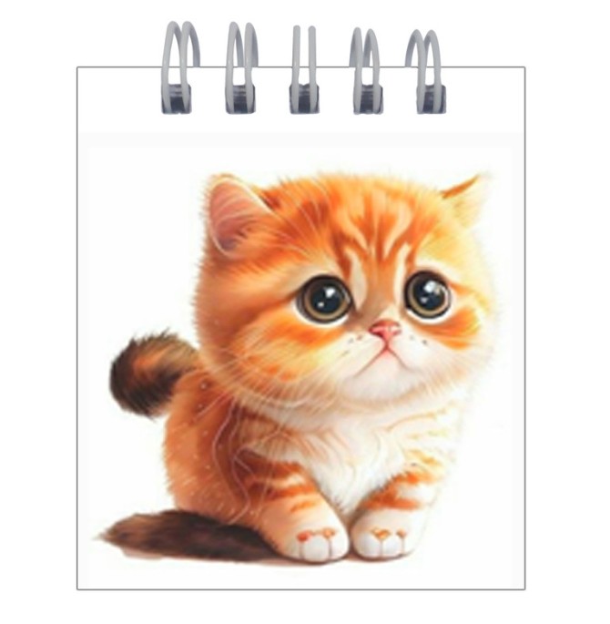 قیمت و خرید دفترچه یادداشت 50 برگ طرح گربه ناناز کد hc462 ...