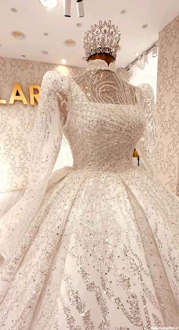 لباس عروس اروپایی 2023; خیلی جذاب و خوشگل به سبک جدید - گلین بانو