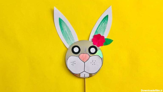 آموزش ساخت خرگوش با سی دی | کافه کودک