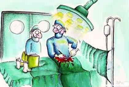 کاریکاتورهای جالب و خنده دار از بینی ایرانیان و جراحی زیبایی