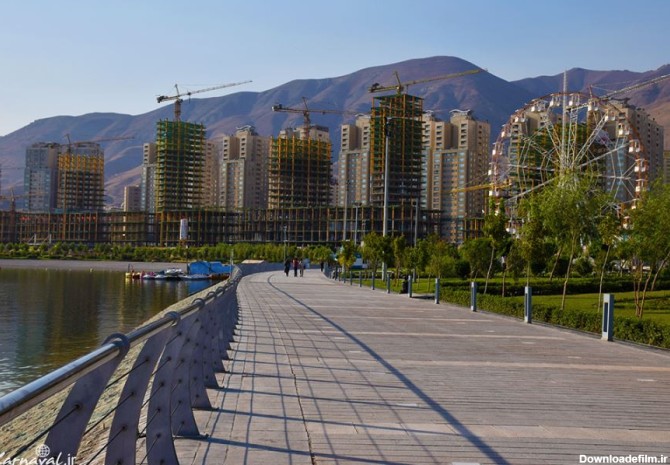دریاچه مصنوعی چیتگر تهران با تفریحات هیجان انگیز