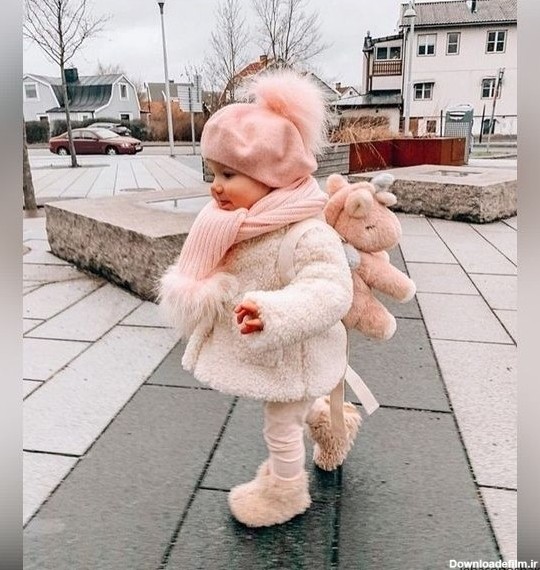 مدل لباس زمستانی نوزادی دخترانه