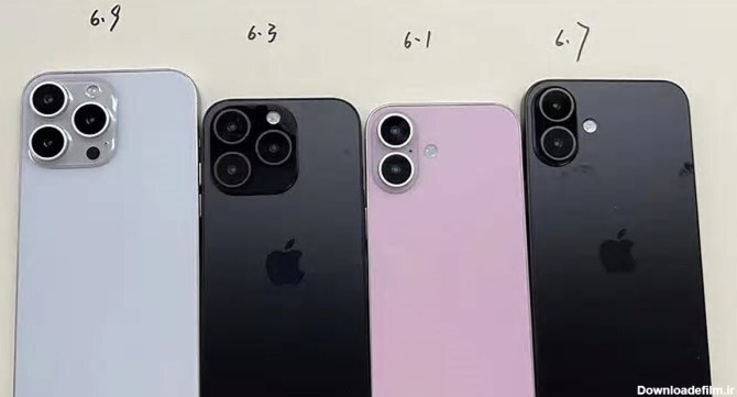تغییر سایز گوشی آیفون ۱۶ واقعی است +عکس و جزئیات