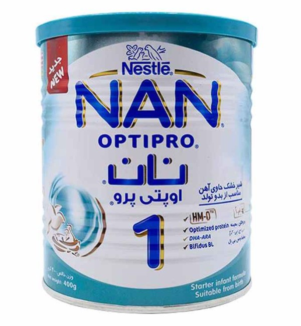 شیر خشک نان ۱ اوپتی پرو نستله ۴۰۰ گرم | Nestle optipro Nan 1 Milk ...