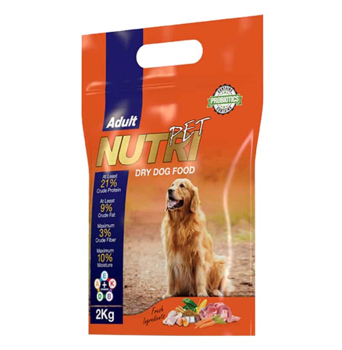 عکس بسته بندی تبلیغاتی غذای خشک سگ نوتری مدل Adult 21 وزن 2 کیلوگرم