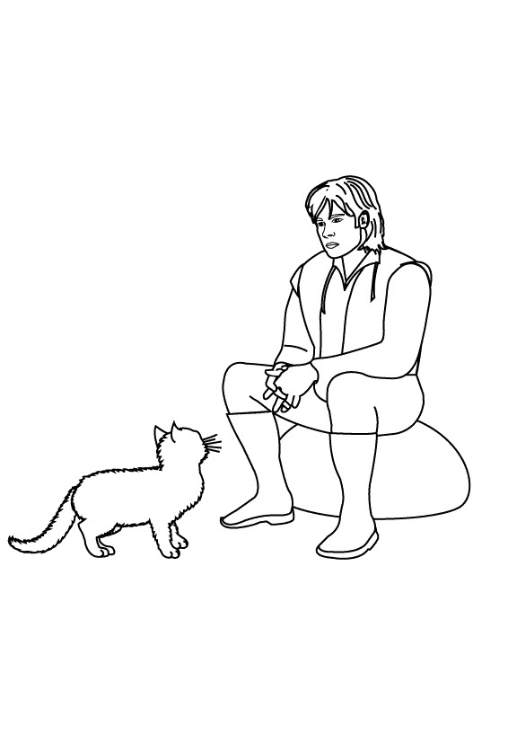 Coloring Pages - Puss In Boots 1