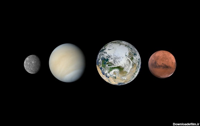 سیاره سنگی چیست؟ نام و مشخصات سیارات سنگی منظومه شمسی - عمادعلم